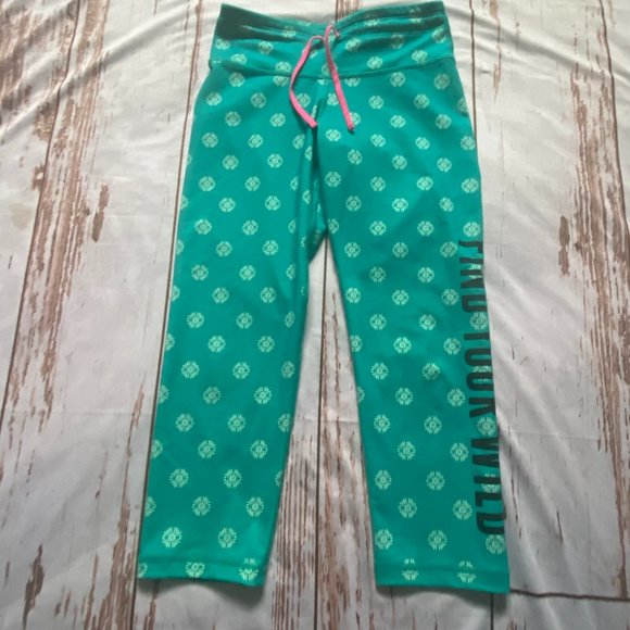 Old Navy Pants - Old Navy active wear capri pants-teal-size small